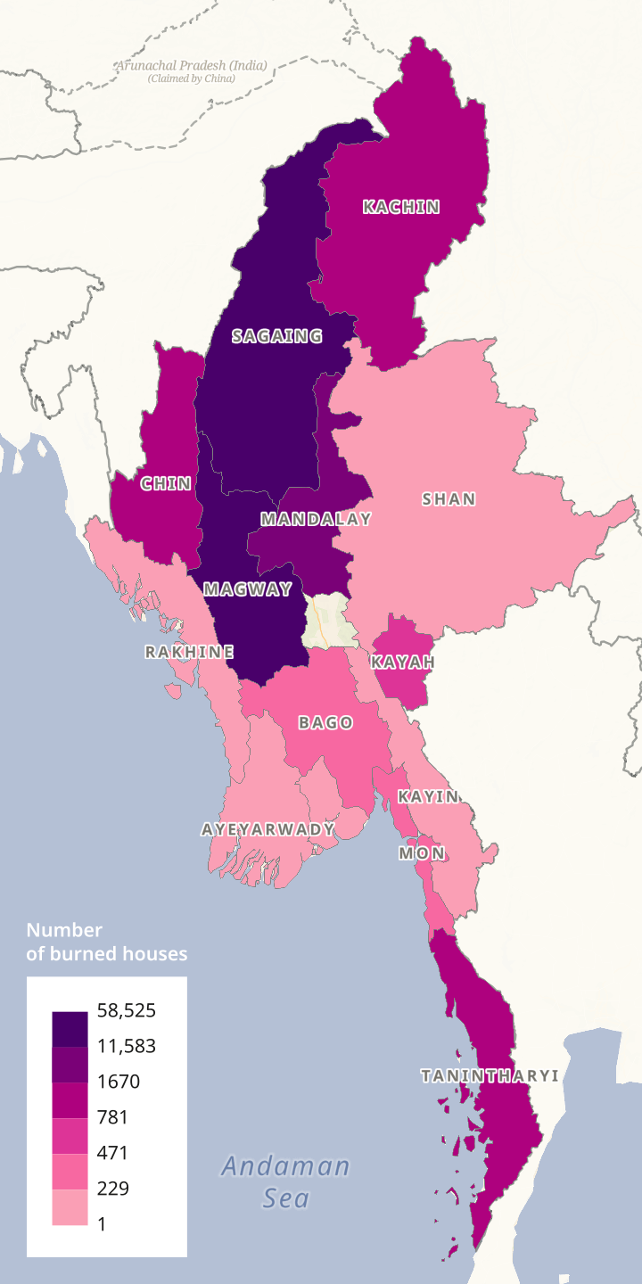 map-Burned houses